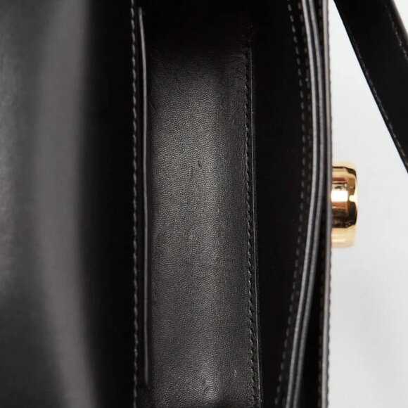 Burberry Black Calfskin Leather Small Elizabeth Crossbody Bag - Picture 7 of 10